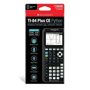 TI-84 Plus CE Python Graphing Calculator